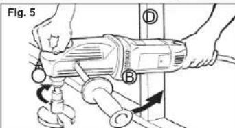 MILWAUKEE 1680-20 - Maintien ferme pour une rotation avant - 2