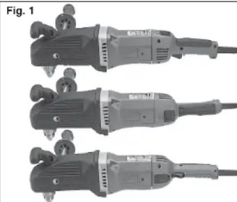 MILWAUKEE 1680-20 - Rotation de la polgnée - 1