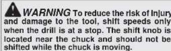 MILWAUKEE 1680-20 - Shifting Speeds - 1