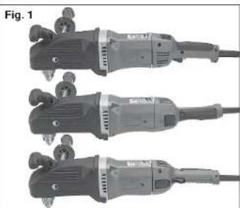 MILWAUKEE 1680-20 - Rotación del mango - 1