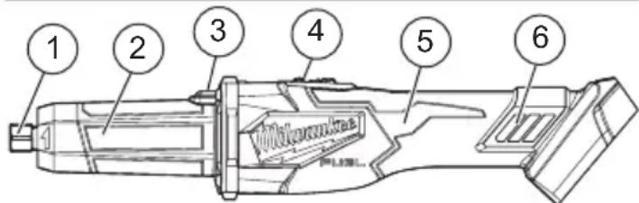 MILWAUKEE M18 Fuel 2939-20 - DESCRIPTION FONCTIONNELLE - 1