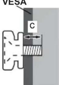PANASONIC TV-50W83AE6 - Supports de disque dur VESA - 1