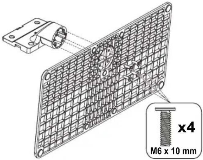 PANASONIC TV-50W83AE6 - Montage du socle - 1