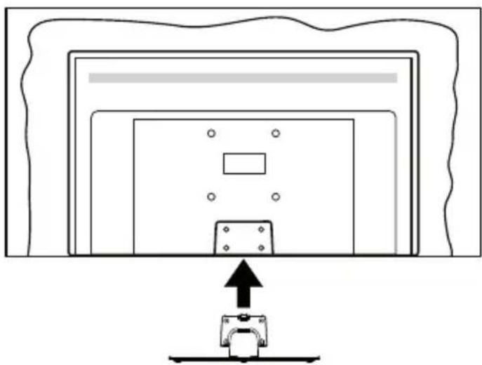 PANASONIC TV-50W83AE6 - Montaggio del piedistallo - 2