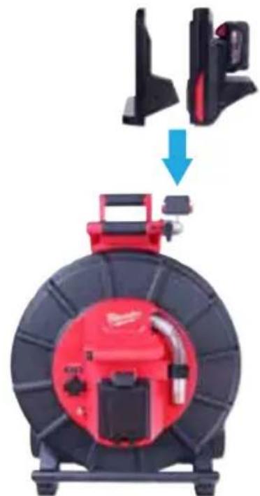 MILWAUKEE M18 2970-20 - Montage du moniteur sans fil M18™ - 3