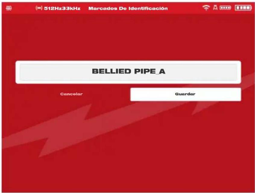 MILWAUKEE M18 2970-20 - Creación y guardado de un nuevo marcado de identificación - 2