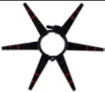 MILWAUKEE M18 2970-20 - Ajuste del patín tipo estrella - 1