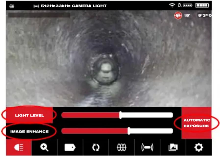 MILWAUKEE M18 2970-20 - Adjusting the Camera Light - 1