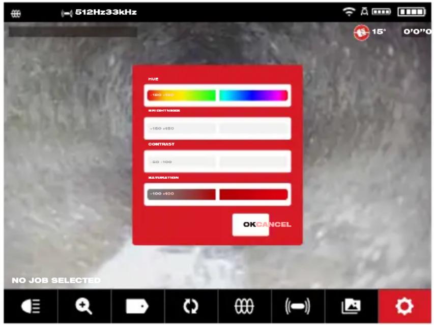 MILWAUKEE M18 2970-20 - Setting the LCD Screen Settings - 1
