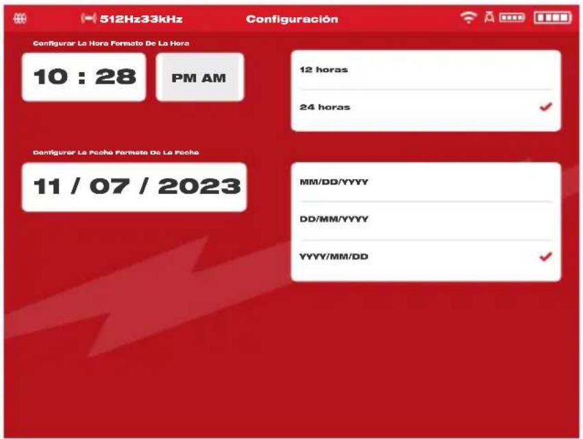 MILWAUKEE M18 2970-20 - Definición de la fecha y la hora - 1