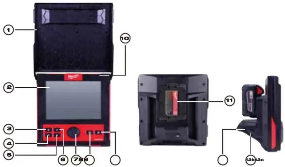 MILWAUKEE M18 2970-20 - Aperçu du moniteur sans fil M18™ - 1