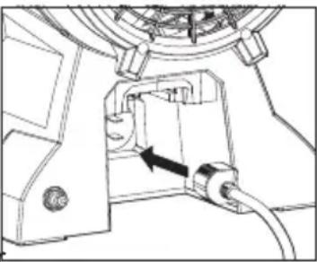 MILWAUKEE M18 0801-20 - Installation / enlèvement du cordon d'alimentation - 1