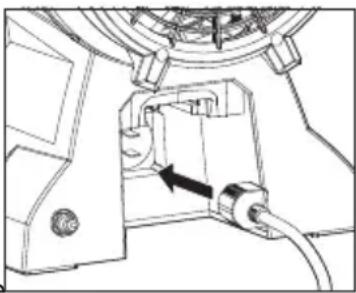 MILWAUKEE M18 0801-20 - Instalación / retiro del cable de alimentación - 1