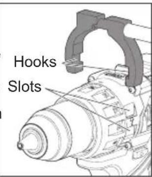 MILWAUKEE M18 Fuel ONE-KEY 2905-20 - Installing the Side Handle - 1
