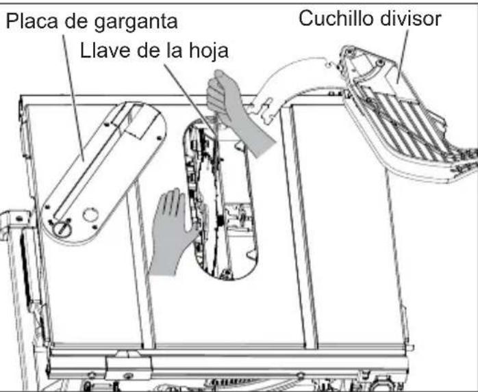 MILWAUKEE M18 Fuel ONE-KEY 2736-20 - Para cambiar la hoja de la sierra: - 1