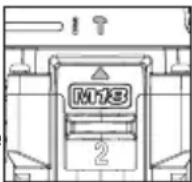 MILWAUKEE M18 3601-20 - Sélection de la fonction de percussion, de perçage ou de vissage - 1