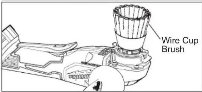 MILWAUKEE M18 2686-20 - Using Wire Brushes - 2