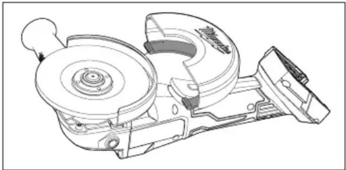 MILWAUKEE M18 2686-20 - Instalar o retirar el protector de broche tipo 1 - 1