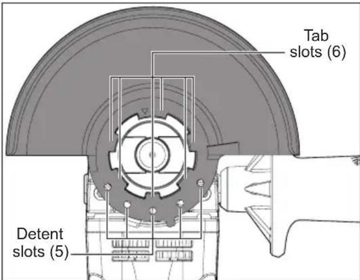 MILWAUKEE M18 2686-20 - Installing/Adjusting/Removing the Guard - 1