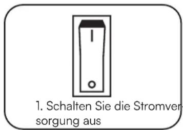 V-TAC VT-007 - Installation und Austausch der Leuchtstofflampe (einzelner magnetischer Vorschaltkreis) - 2
