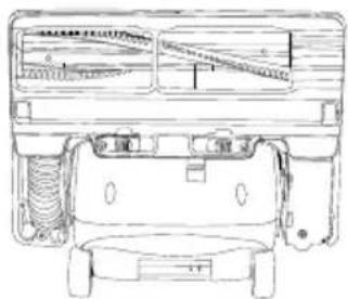 Powr-Flite PV160-W14-U - Ajuste del cabezal del cepillo - 1