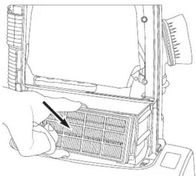 Powr-Flite PV160-W14-U - To Change the HEPA Exhaust Filter - 2