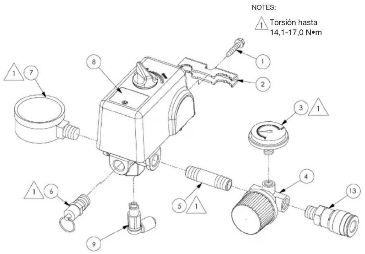 Porter-Cable PXCMLC1683066 - ESQUEMA DE LA PIEZAS - 2