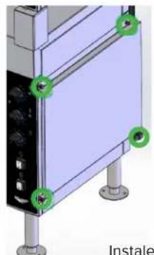 Vollrath RO4-208240-8 - Instruetiones de instalacion para unidades apiladas - 5