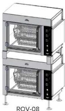 Vollrath RO4-208240-8 - Instructions d'installation : modèles superposés - 1