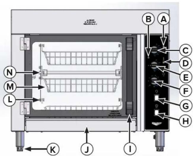Vollrath RO4-208240-8 - FONCTIONS &amp; COMMANDES - 1