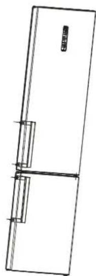 TEKA NFL 342 WH - Instalación del Tiador de la puerta (optional) - 2