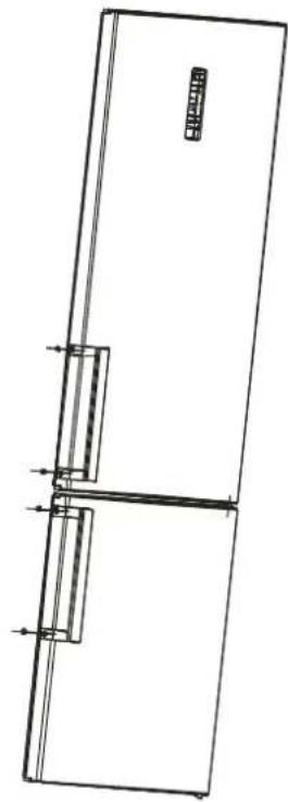 TEKA NFL 342 WH - Instalação das pegas (optional) - 3