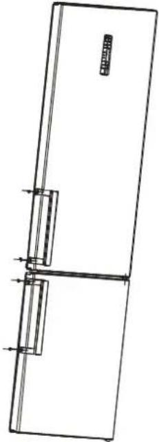 TEKA NFL 342 WH - Einbauanleitung Tügriffe(optional) - 4