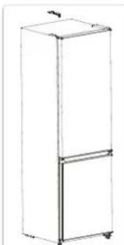 TEKA NFL 342 WH - Umkehr des Türausschlags - 9