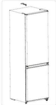 TEKA NFL 342 WH - Reversing the Door Swing - 9