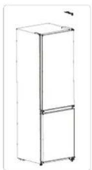 TEKA NFL 342 WH - Umkehr des Türausschlags - 2