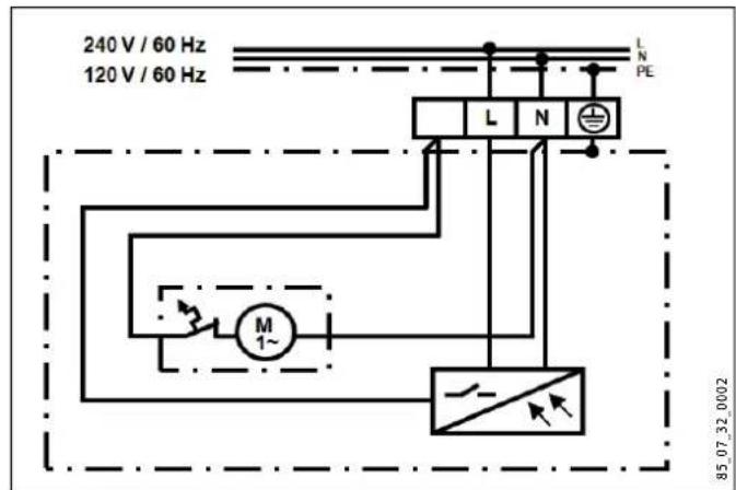 STIEBEL ELTRON ULTRONIC 1 W - Bloque de cableado - 1