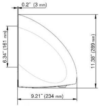 STIEBEL ELTRON ULTRONIC 1 W - Dimensions - 2