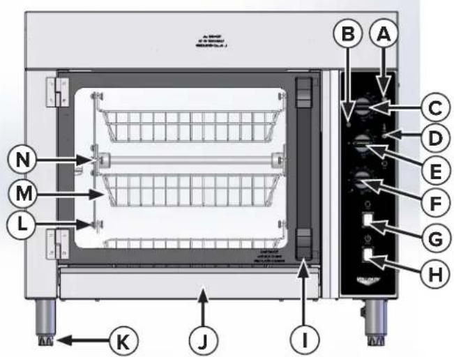 Vollrath RO4-208240-15 - CARACTERÍSTICAS Y CONTROLES - 1