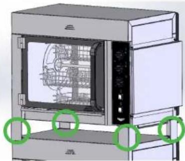 Vollrath RO4-208240-15 - Instrucciones de instalación: unidades apiladas - 4