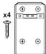 Master Lock 5480THRD - Pour accrocher la versionmurale Para colgar la version de pared - 3