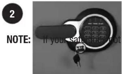 Master Lock STW123GTCML - Locking your safe - 2