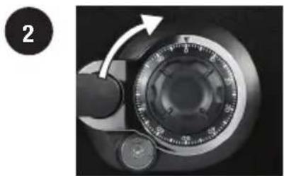 Master Lock STW123GTCML - Locking your safe - 2