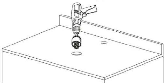 A&E Bath & Shower Mia - Drill countertop - 1