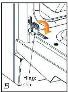 Hestan KRD365 - OVEN DOOR REMOVAL - 2