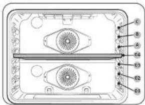 SAMSUNG NSE6DG8550SR - Modo doble: dos hornos - 1