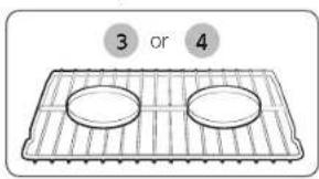 SAMSUNG NSE6DG8550SR - Operating the oven - 1