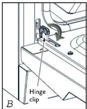 Hestan KRG365 - OVEN DOOR REMOVAL - 2