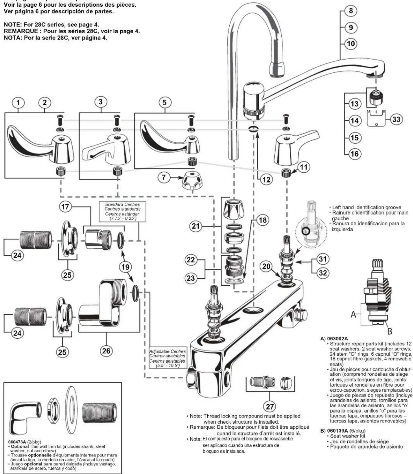 DELTA 28C4944 - ÉTAPE 4. INSTALLATION DE LA SORTIE DU BEC - 3