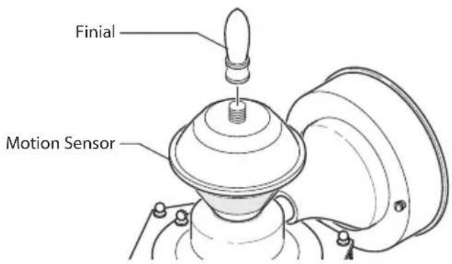 Heath Zenith HZ-4170 - FINIAL INSTALLATION - 1